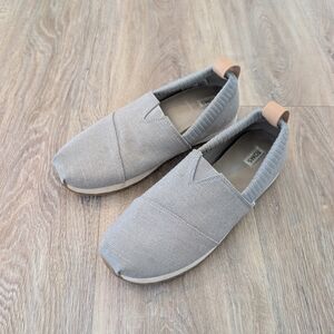 TOMS Women's, Alp Resident Sneaker in Drizzle Gray Heritage Canvas Size 7.5